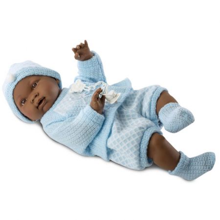 Llorens Llorens Lalka bobas Nino Afrykanin do kapieli 45 cm RK_1865728
