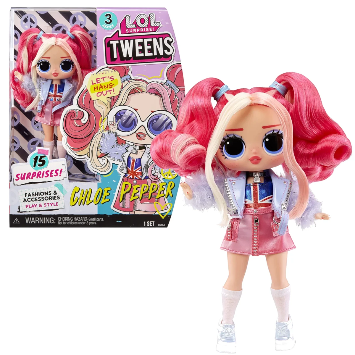 LOL Surprise Tweens Seria 3 Lalka Chloe Pepper 584056
