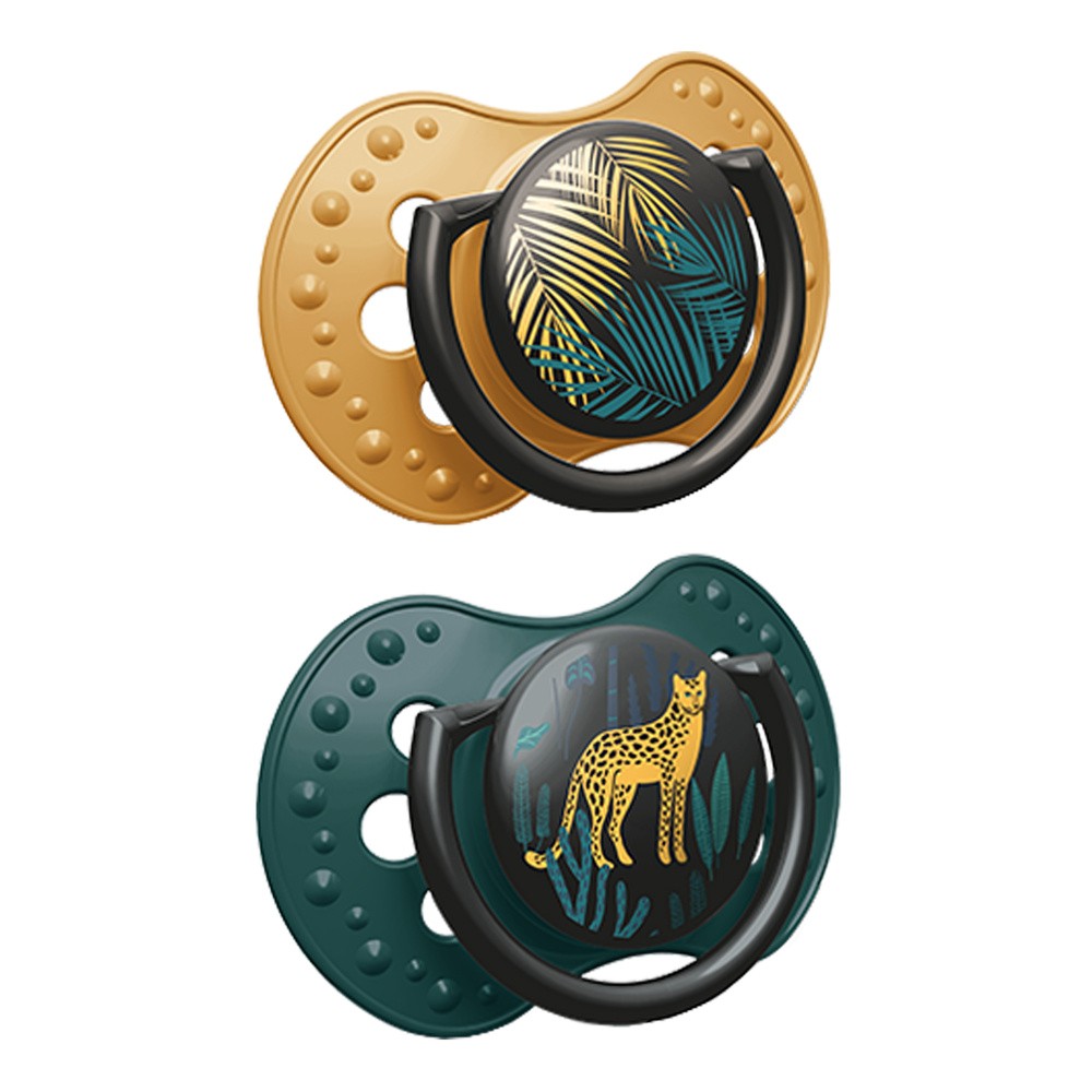 Lovi Smoczek silikonowy dynamiczny 3-6m Jungle Vibes Boy