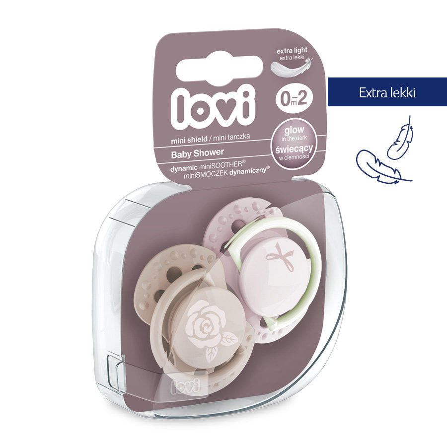 Lovi Smoczek uspokajający 0-2m 2szt 22/900g