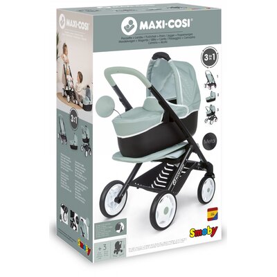 Lumarko Wózek Dla Lalek Maxi Cosi Quinny 3w1 Wózek Głęboki Gondola Spacerówka!