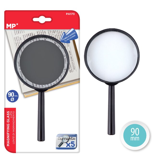 Lupa, Szkło Powiększające – Średnica 90 Mm
