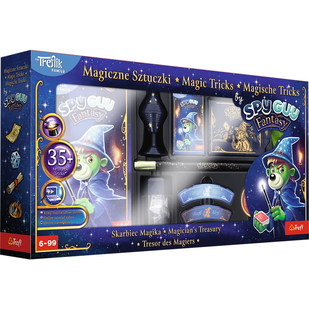Magiczne Sztuczki, Trefl, Skarbiec Magika, 62298