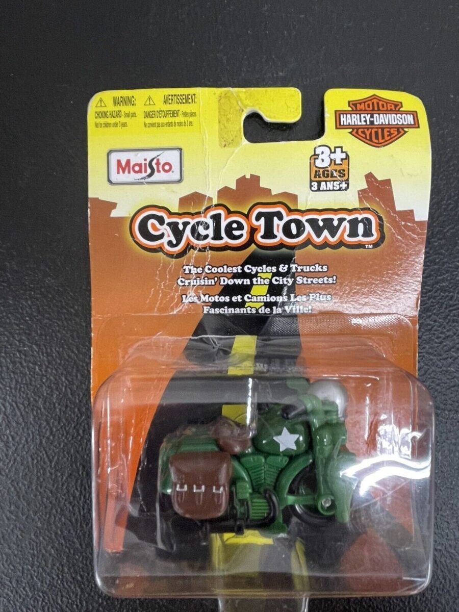 Maisto Maisto, Harley Davidson, Cycle Town Vehicle, Toy Car, 3+ years