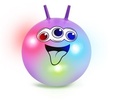 Majdan Zabawek Świecąca piłka do skakania Space Hopper