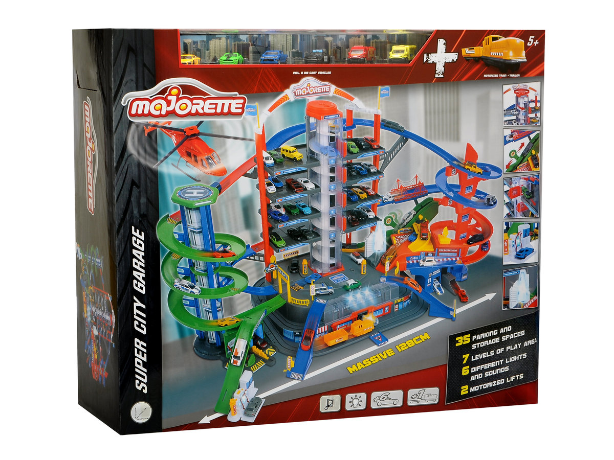 Majorette Garaż Super City 130cm