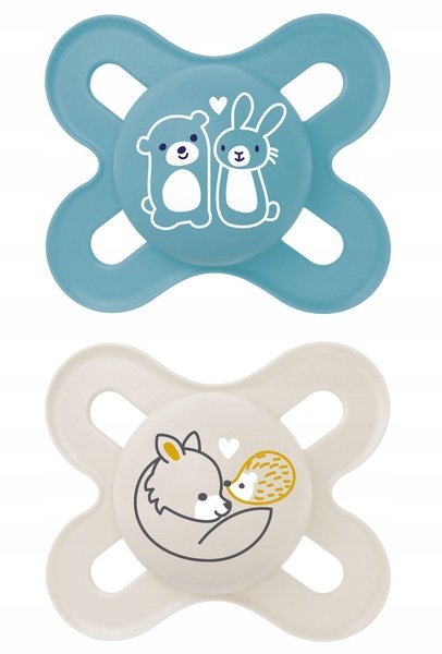 MAM BABY ORIGINAL START PLANET LOVE SMOCZEK 0-2 DLA NOWORODKÓW 2SZT