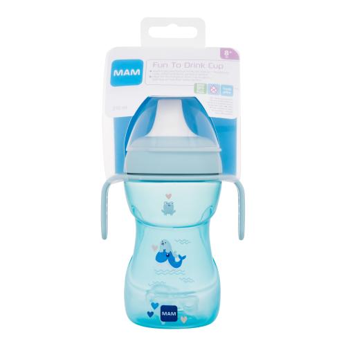 MAM Fun To Drink Cup 8m+ Sage kubek 270 ml dla dzieci