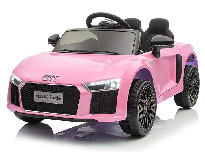 Mamido Dziecięce Auto Na Akumulator Audi R8 Spyder Różowy
