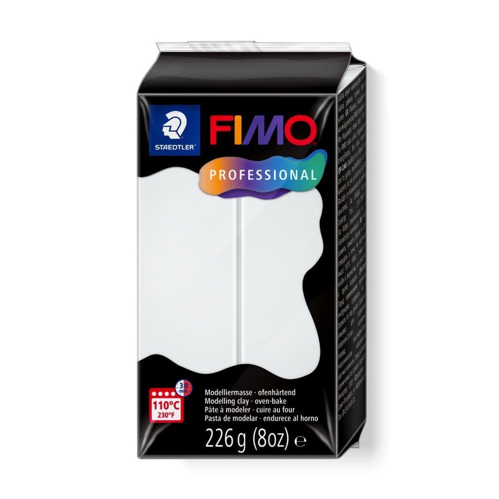 Masa plastyczna Termoutwardzalna FIMO Staedtler Professional 226 g biała