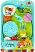 masa plastyczna z akcesoriami  mega creative 523048