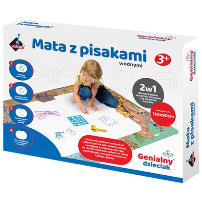 Mata do malowania ASKATO Genialny dzieciak 126203