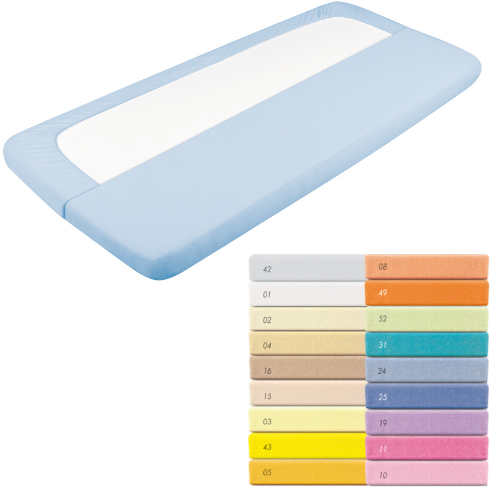 Matex Prześcieradło JERSEY z gumką 70x140 [TB0028_01] białe