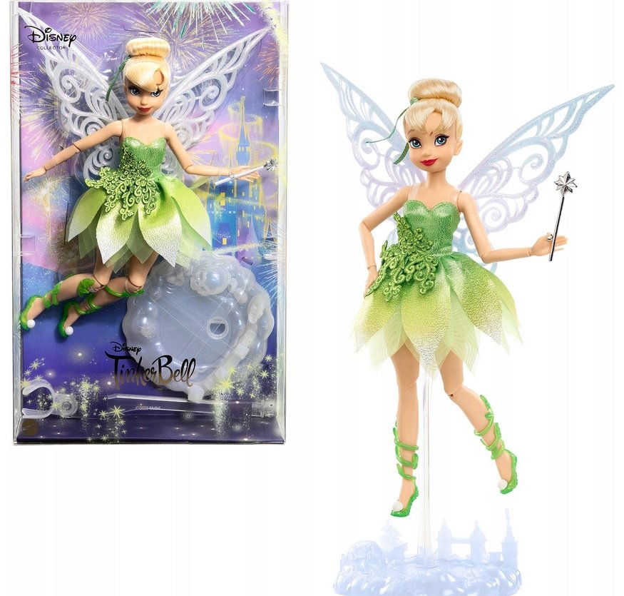 Mattel Disney Dzwoneczek Lalka kolekcjonerska hlx67