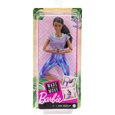 Mattel Lalka Barbie Made to Move GXF06