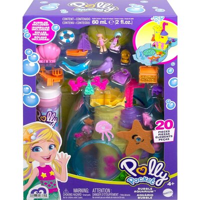 Mattel Polly Pocket Bąbelkowe akwarium zestaw HHH51 HHH51