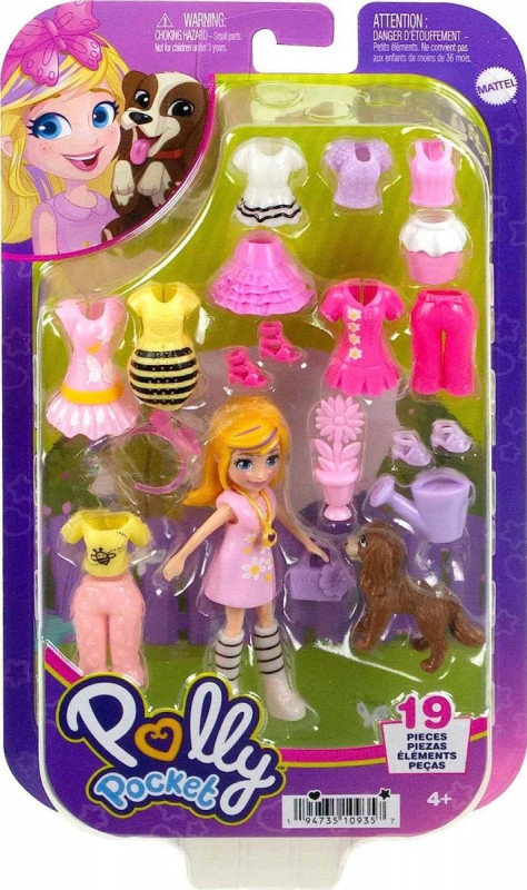 Mattel, Polly Pocket, Zestaw Modowy Przebieranki