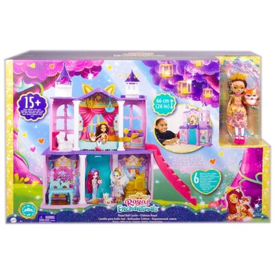 Mattel Zestaw z lalką Entchantimals Królewski pałac GYJ17