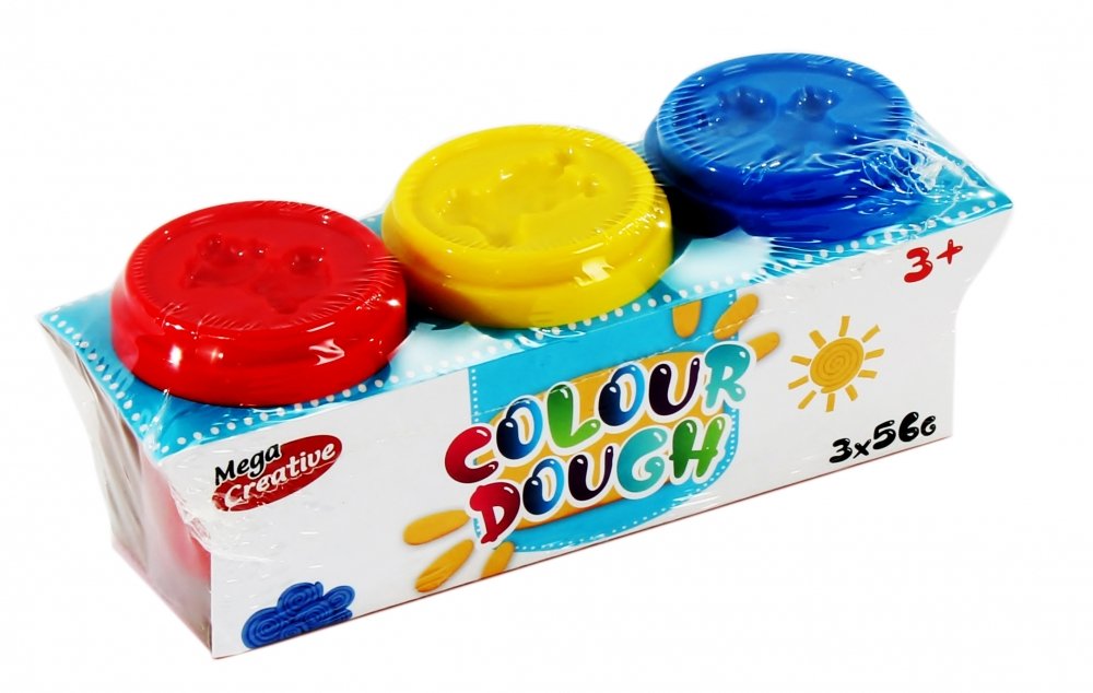 Mega Creative Masa plastyczna (3 kolory)