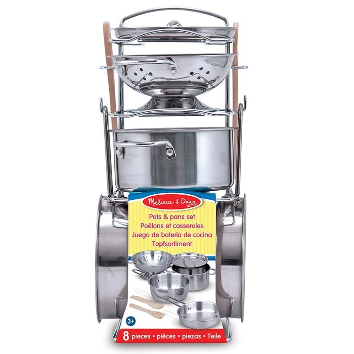 Melissa & Doug Melissa &amp Doug Metalowe naczynia kuchenne 14265 MELISSA 14265 MELISSA