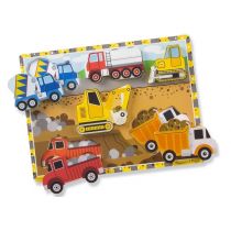 Melissa & Doug puzzle drewniane Budowa
