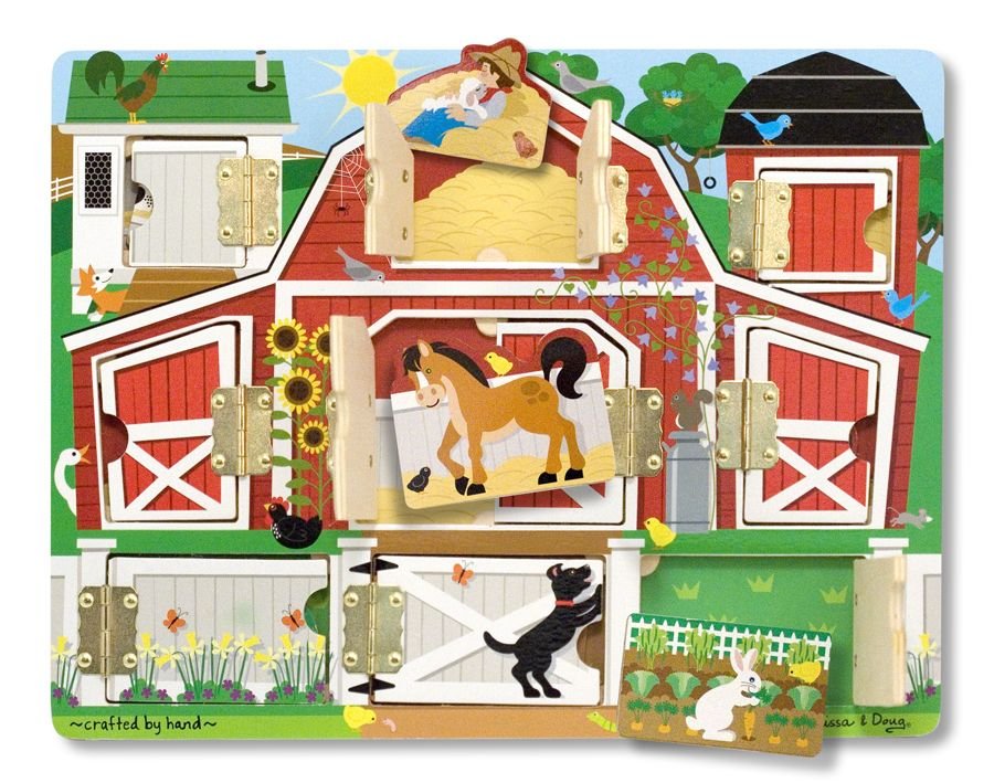 Melissa & Doug TABLICA MAGNETYCZNA FARMA MD 14592