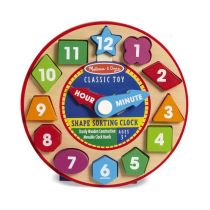 Melissa&Doug amp Doug Zegar sorter kształtów 18593