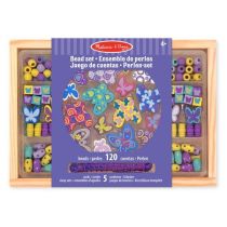 Melissa&Doug koraliki Motyle, zestaw