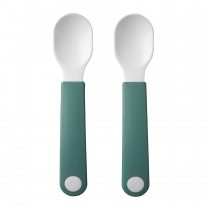 Mepal Łyżeczki treningowe dziecięce 2 szt. Mio Mepal - deep turquoise 108031012400