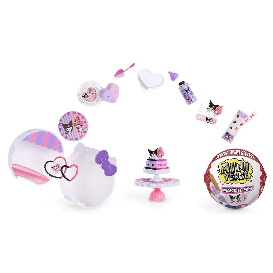 MGA's Miniverse - Make It Mini SANRIO - kula Hello Kitty Seria 2