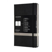 Moleskine 8058647620756 profesjonalny notatnik L, Hard Cover czarny