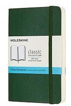 Moleskine Notes 13x21 linie myrtle green