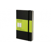 Moleskine Notes classic P czarny gładki w twardej oprawie 9x14cm (MOQP012)