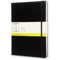 Moleskine Notes XL 19x25cm) gładki czarna twarda oprawa 192 strony Prime Line