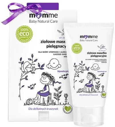MomMe Ziołowe masełko pielęgnacyjne, 150ml