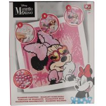 Mozaika cekinowa samoprzylepna Obraz diamentowy Minnie 19x19 005273 BEM