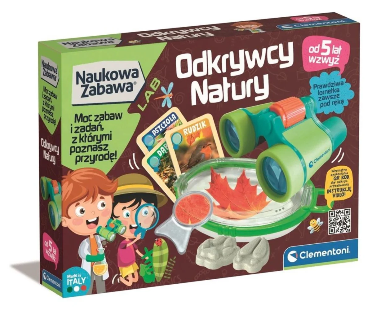 Naukowa zabawa. Odkrywcy natury Clementoni - zabawka