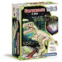 Naukowa zabawa. Skamieniałości. T-Rex fluoresc Clementoni