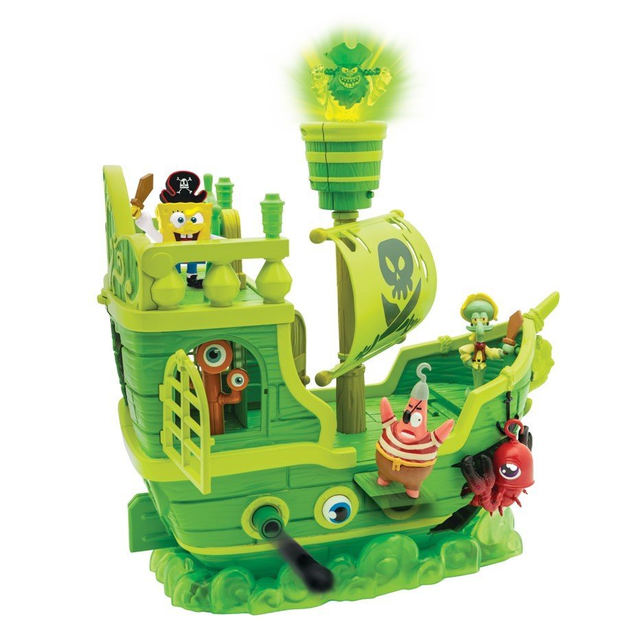 ND01_267503 SPONGE BOB Latajacy Holender+6 figure