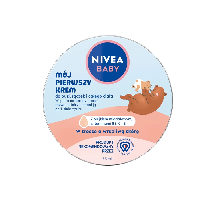 NIVEA BABY Mój Pierwszy Krem do buzi, rączek i całego ciała dla dzieci 75ml