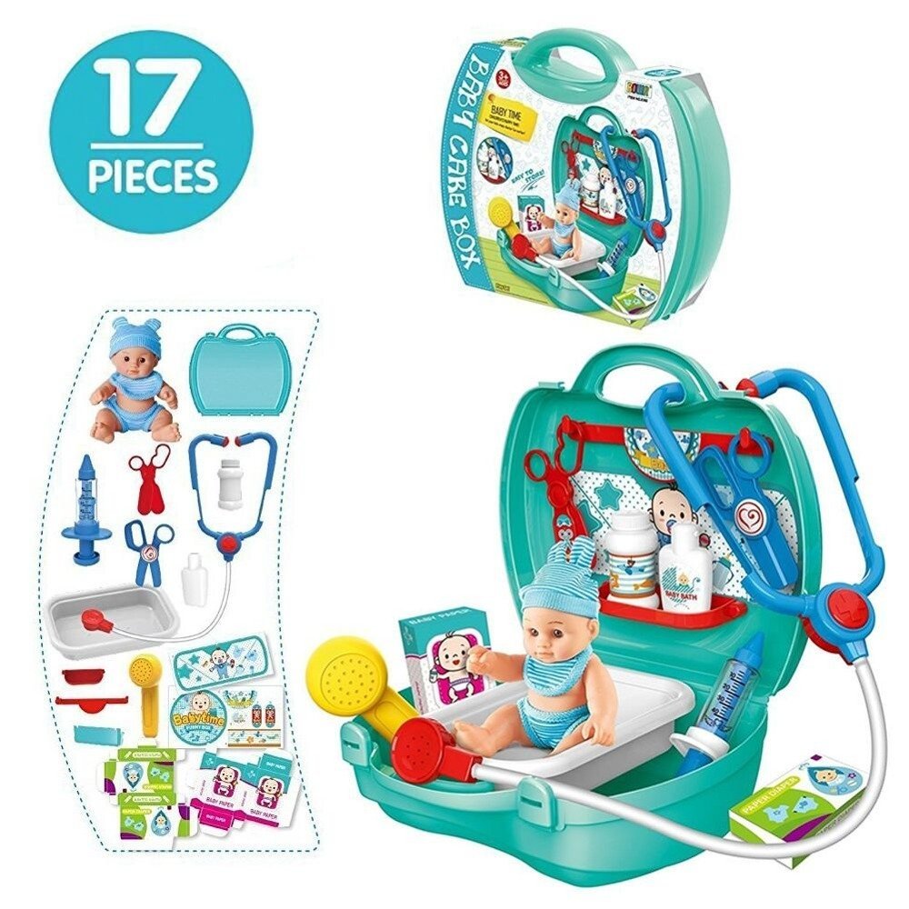 Norimpex Zestaw lekarski z lalką walizka