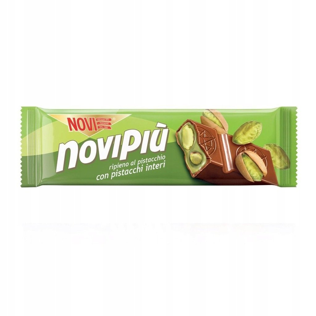 Novi novipiu baton czekoladowy z nadzieniem pistacjowym 35g