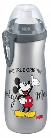 NUK kubek sportowy Myszka Miki 450ml.pow 36m-cy ustnik silikon