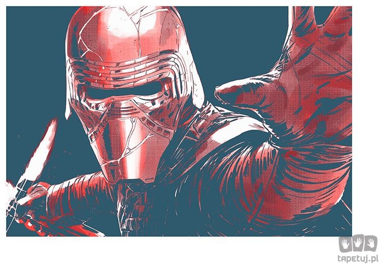 Obraz Komar Star Wars Faces Kylo WB170 WB170