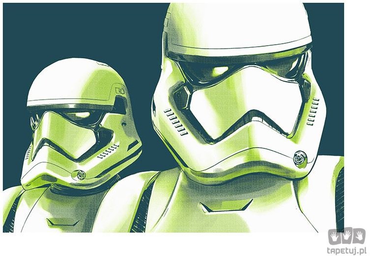 Obraz Komar Star Wars Faces Stormtrooper WB172 WB172