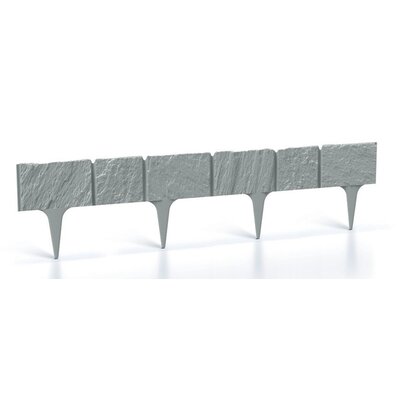 Obrzeże ogrodowe PROSPERPLAST Garden Stone IBST-422U Szary