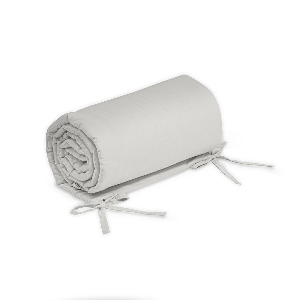Ochraniacz do łóżeczka TILLY MAX Light Grey 360 cm PETITE&MARS