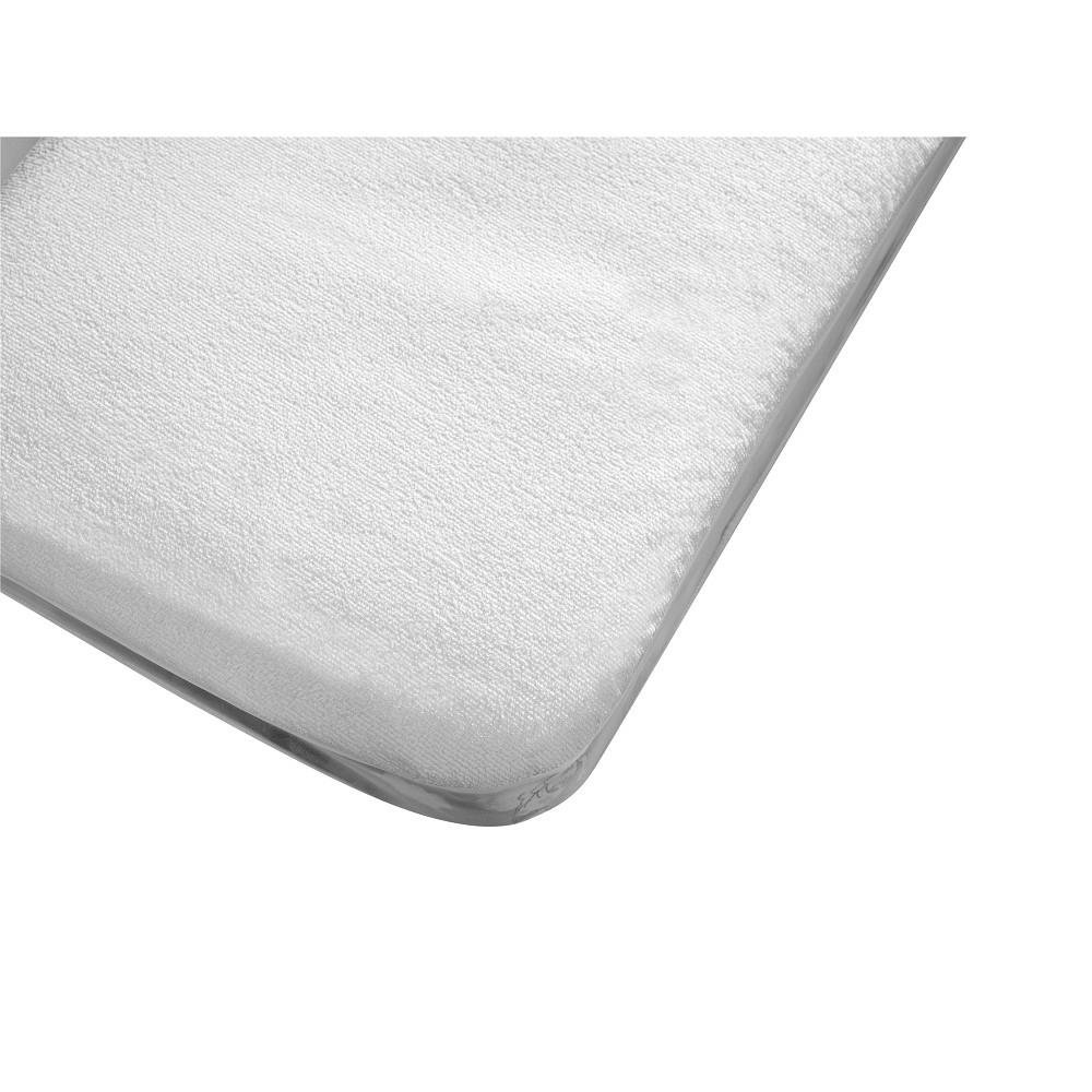 Ochraniacz na materac 60x120 nieprzemakalny biały frotte