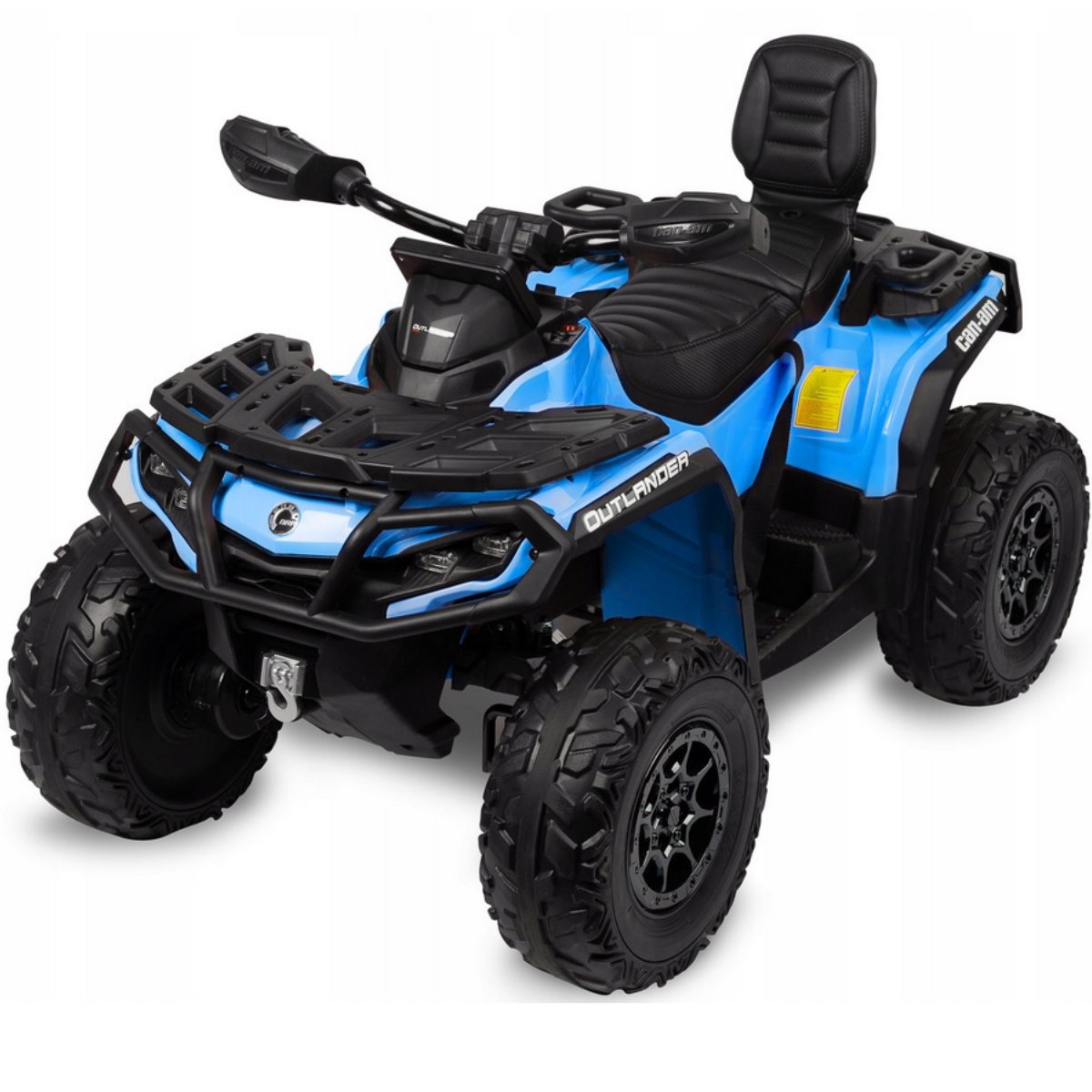OUTLANDER POJAZD TERENOWY QUAD NA AKUMULATOR 4X4 MOCNY 4 X 200W NIEBIESKI
