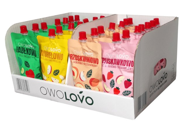 Owolovo Mus Premium - mix smaków 40 x 200 g